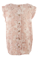 Load image into Gallery viewer, Floral Sleeveless Cotton Top
