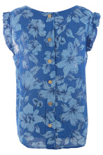 Load image into Gallery viewer, Floral Sleeveless Cotton Top
