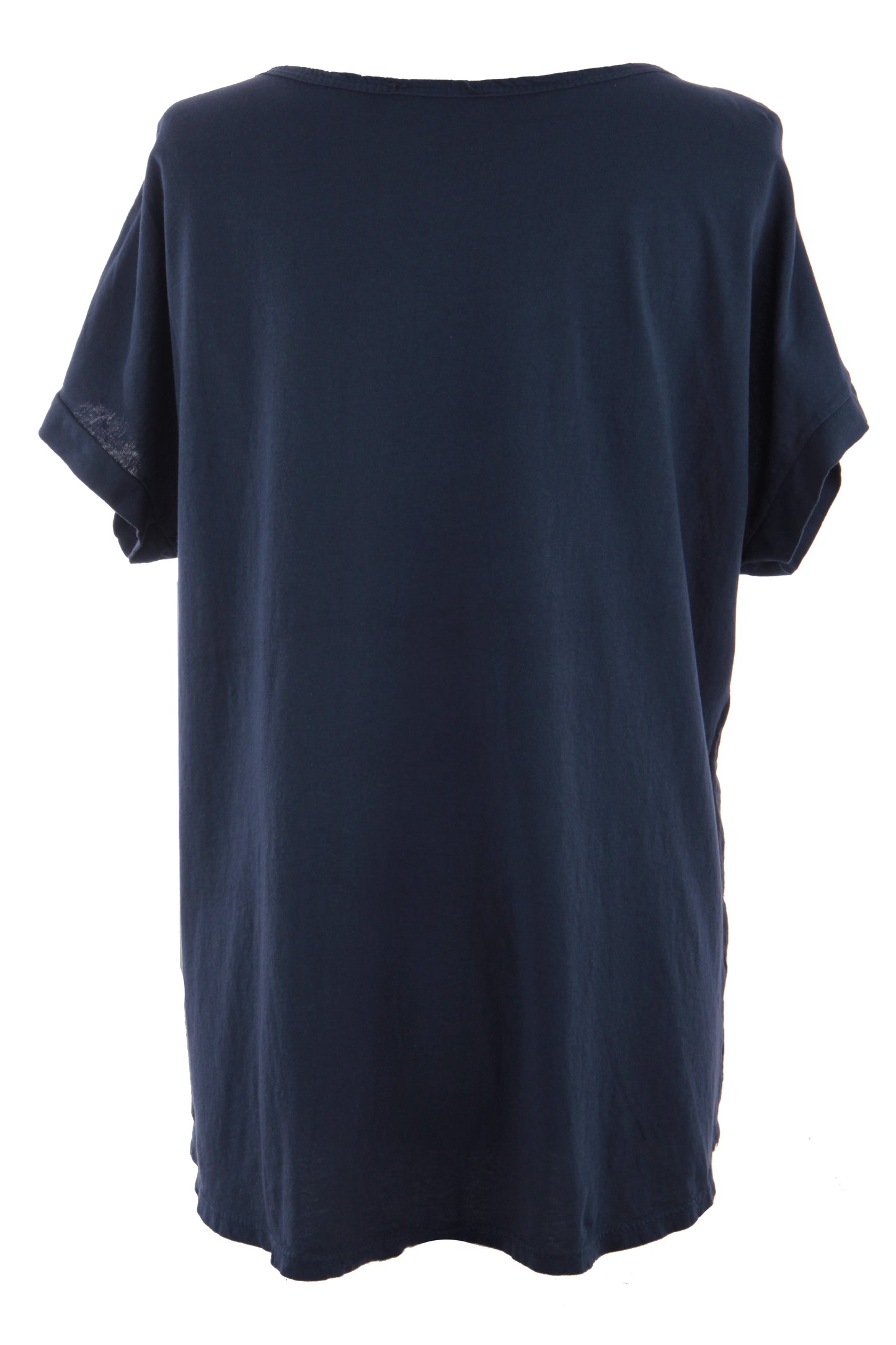 Foil Flower Linen Top