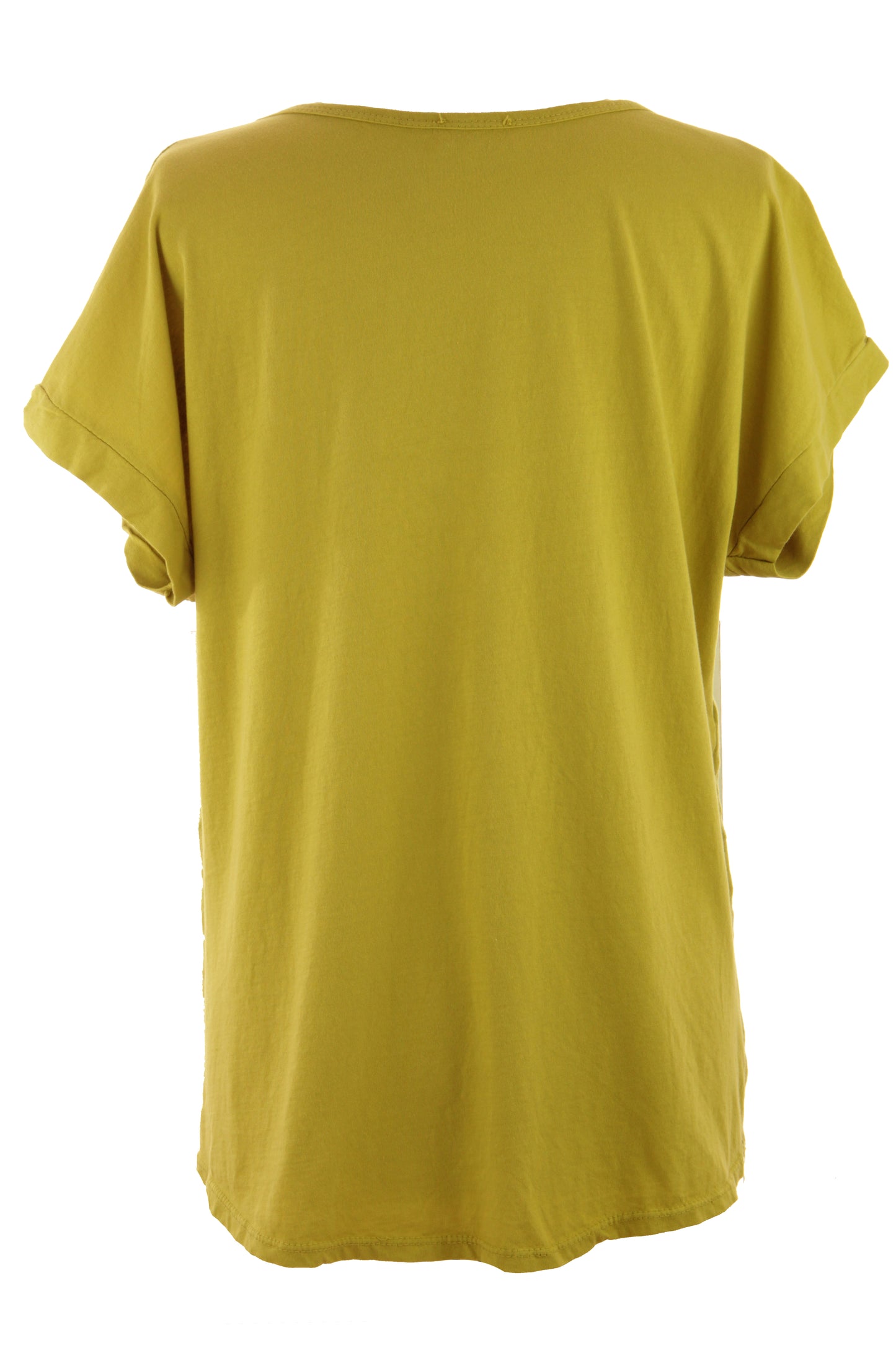 Foil Flower Linen Top