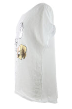 Load image into Gallery viewer, Foil Flower Linen Top
