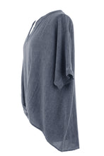 Load image into Gallery viewer, Twist Hem Teabag Linen Top
