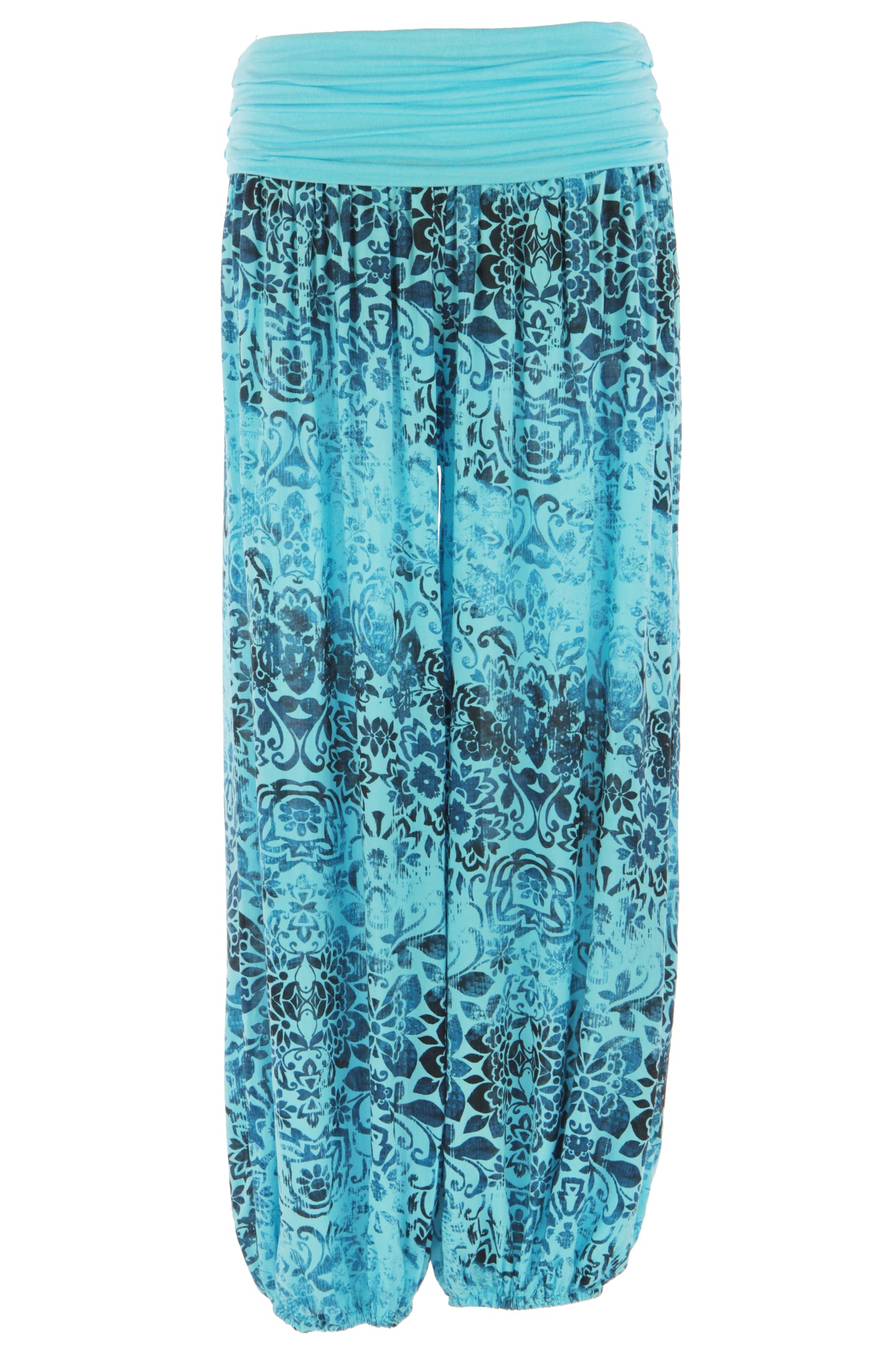 Floral Print Harem Trouser