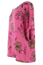 Load image into Gallery viewer, Rose Print Cotton Top
