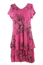 Load image into Gallery viewer, Floral Print Bias Cut Dress
