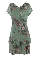 Load image into Gallery viewer, Floral Print Bias Cut Dress
