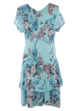 Load image into Gallery viewer, Floral Print Bias Cut Dress
