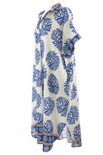 Load image into Gallery viewer, Boho Print Collar Midi
