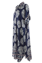 Load image into Gallery viewer, Boho Print Collar Midi
