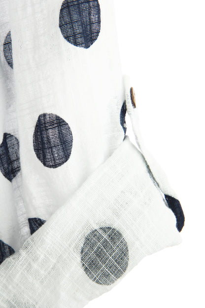 Polka Dot Cotton Shirt