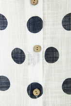Load image into Gallery viewer, Polka Dot Cotton Shirt
