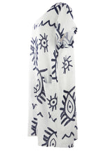 Load image into Gallery viewer, 2 Pocket Abstract Print Dress

