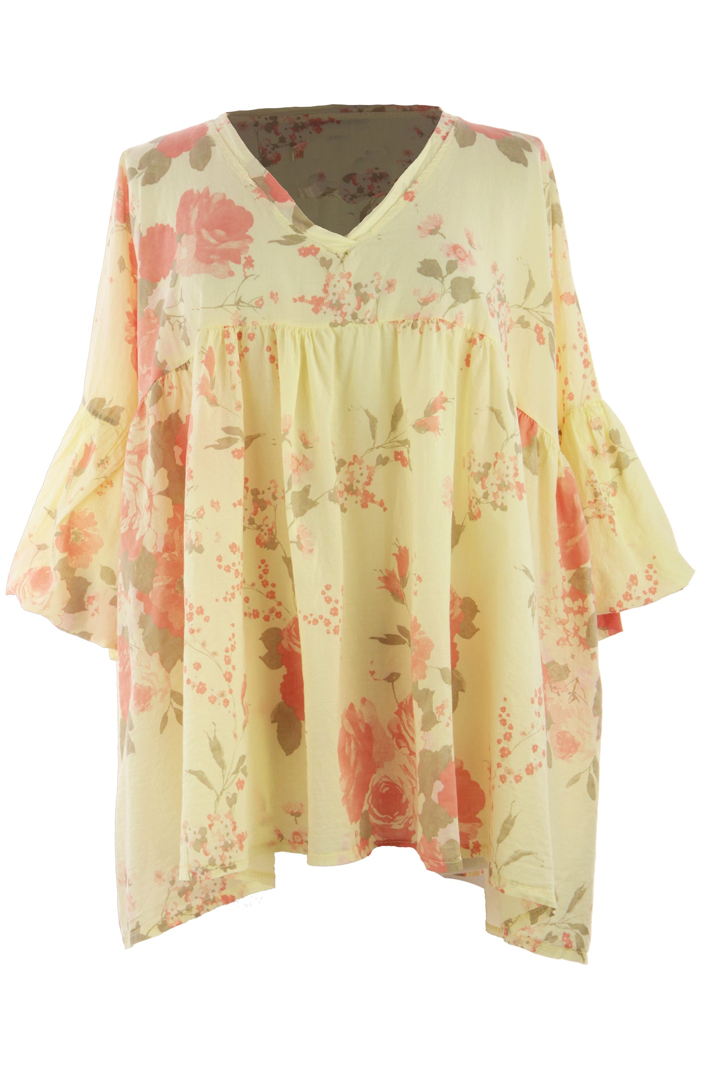 Floral Print Swing Top