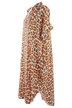 Load image into Gallery viewer, Leopard Print Collar Dress
