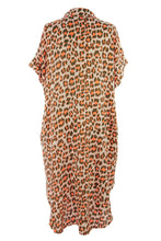 Load image into Gallery viewer, Leopard Print Collar Dress
