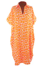 Load image into Gallery viewer, Leopard Print Collar Dress
