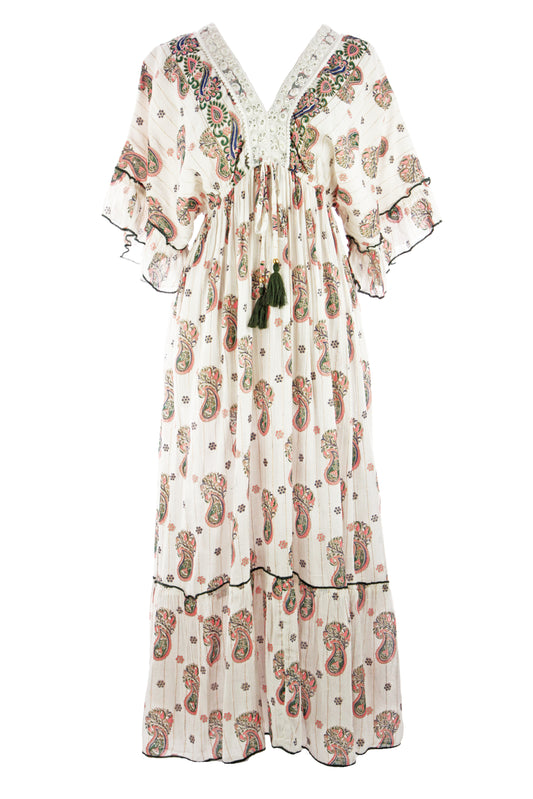 Paisley Print Maxi