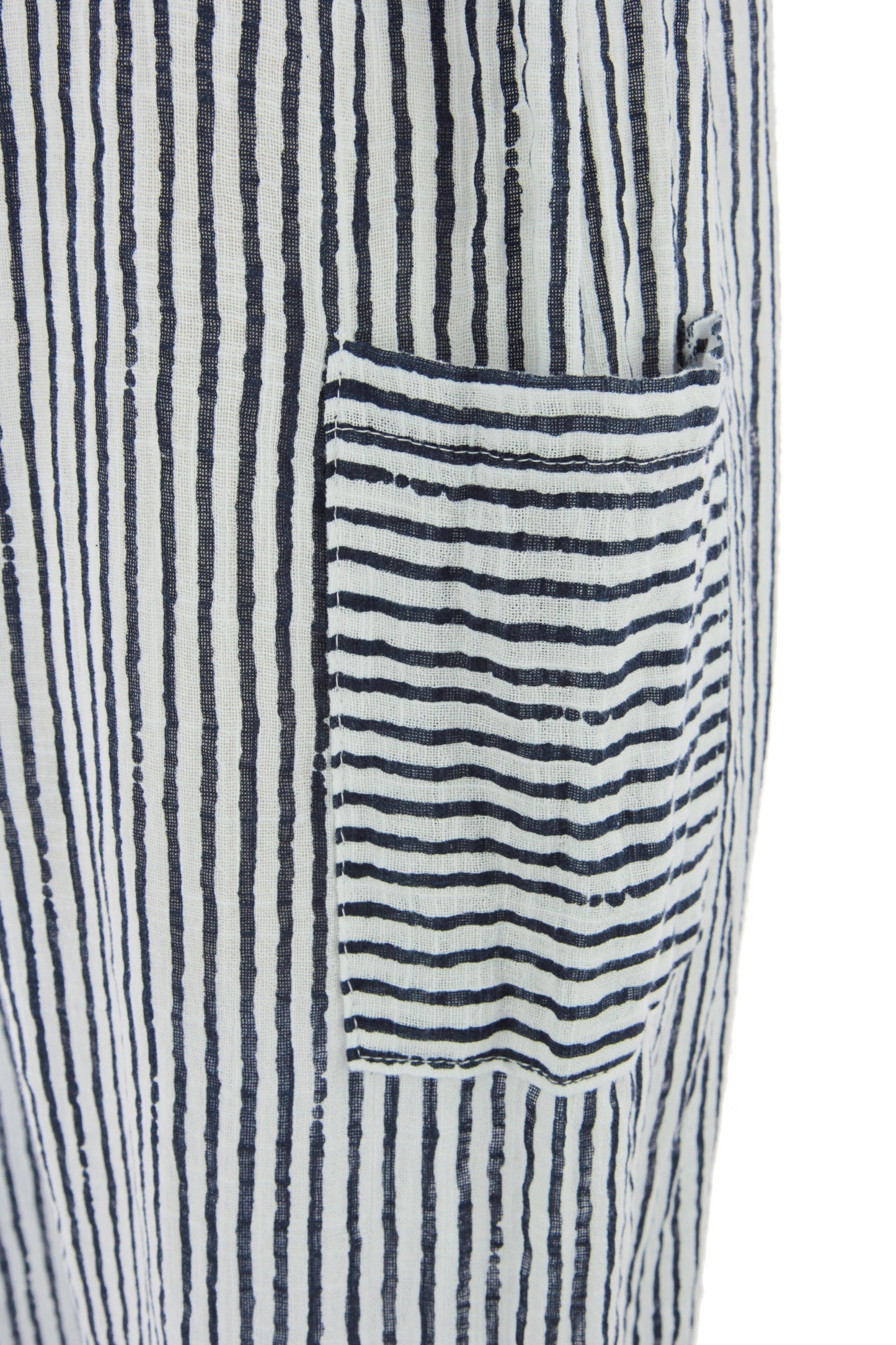 Stripes Cotton Dungaree