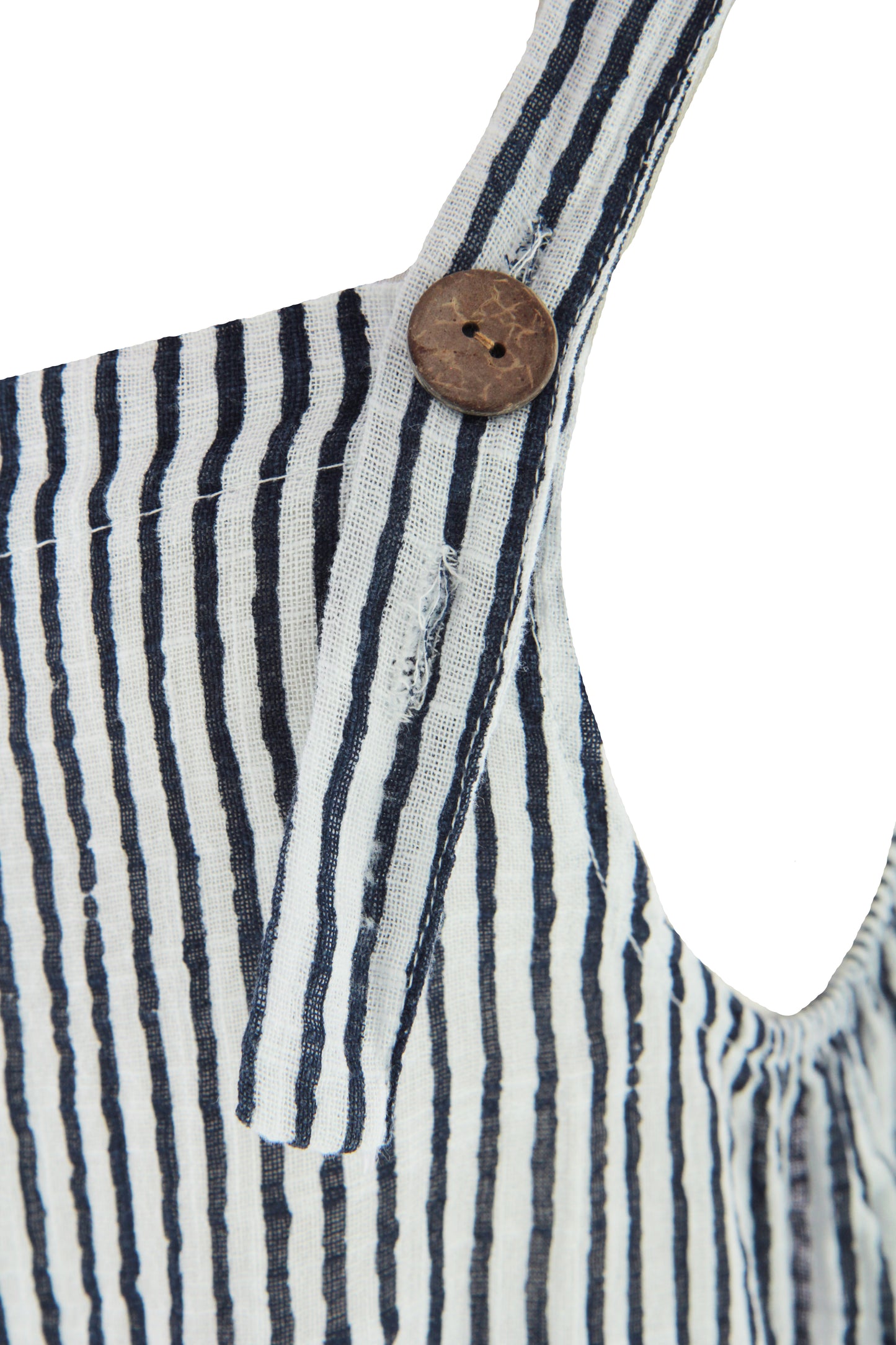 Stripes Cotton Dungaree