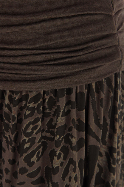 Leopard Print Harem Trouser