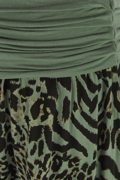 Leopard Print Harem Trouser