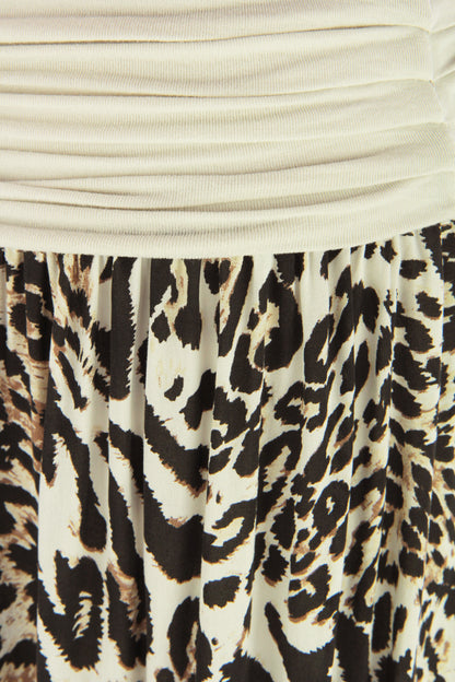 Leopard Print Harem Trouser