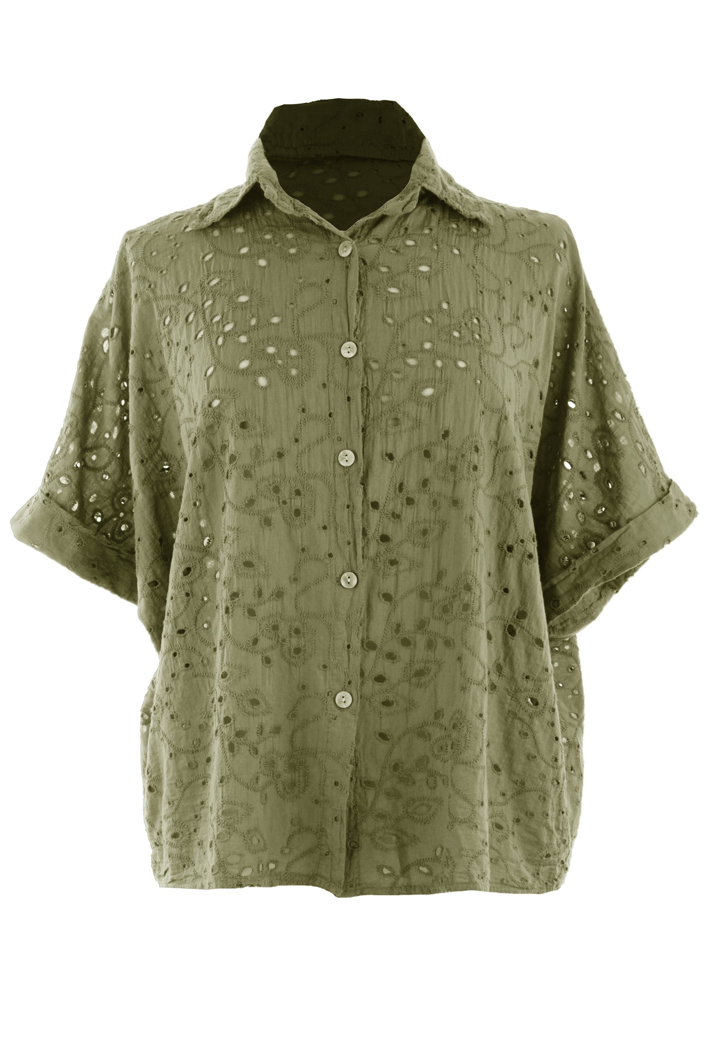 Broderie Anglaise Shirt