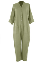 Load image into Gallery viewer, Linen Boilersuit
