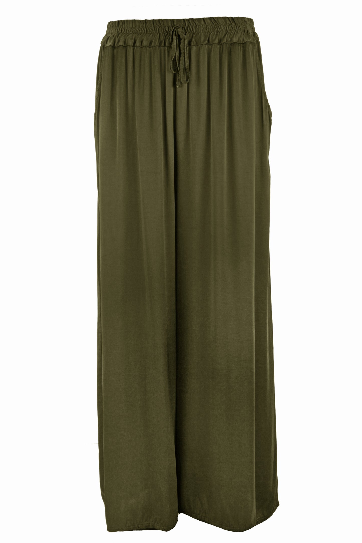 Satin Wide Leg Trouser