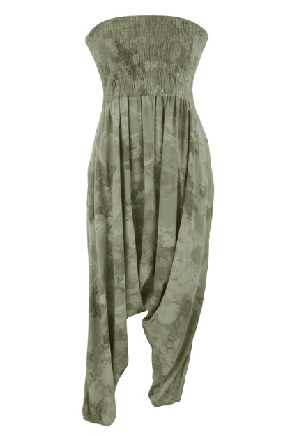 Splash Print 2 Pocket Jumpsuit