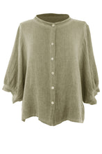 Load image into Gallery viewer, Teabag Linen Shirt
