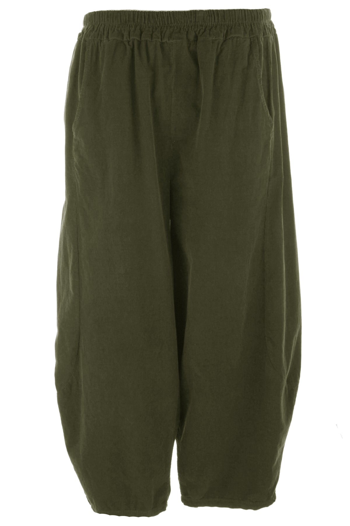 2 Pocket Barrel Leg Corduroy Trouser