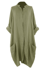 Load image into Gallery viewer, Tulip Linen Jacket
