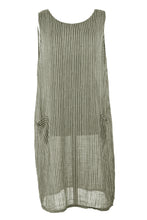 Load image into Gallery viewer, Sleeveless Stripes Dress
