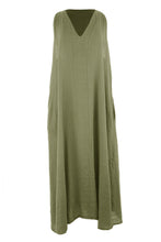 Load image into Gallery viewer, Sleeveless Linen Maxi
