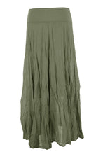 Load image into Gallery viewer, Cotton Panel Midi Skirt
