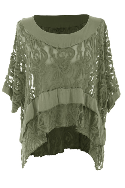 Lace Poncho