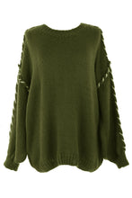 Load image into Gallery viewer, Stitch Detail Mohair Jumper
