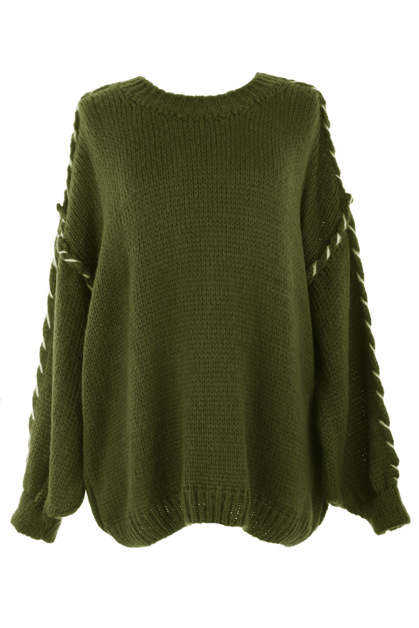 Stitch Detail Mohair Jumper
