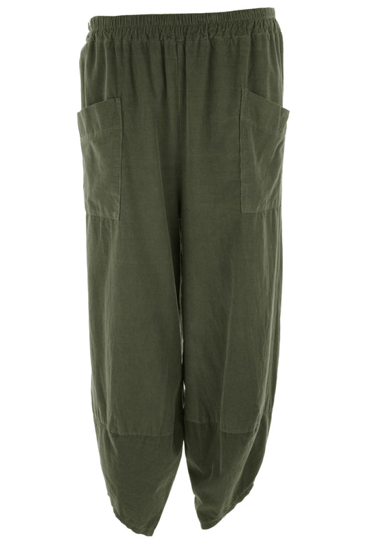 Tulip Ankle Corduroy Trouser