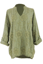 Load image into Gallery viewer, Broderie Anglaise Top
