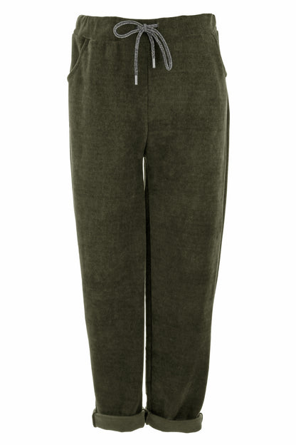2 Pocket Chenille Trouser