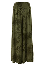 Load image into Gallery viewer, Leaf Leopard Print Palazzo Trouser
