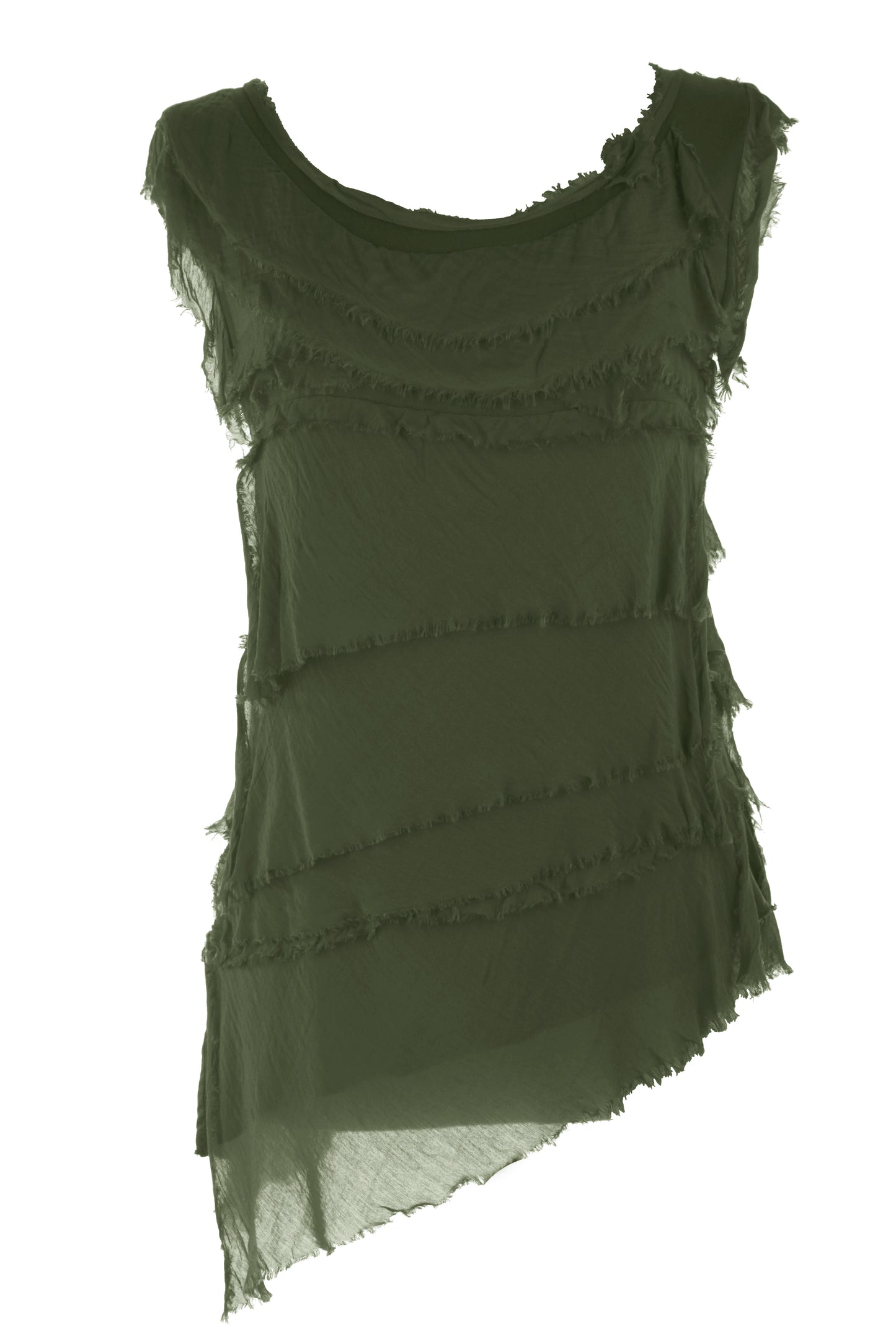 Sleeveless Rara Silk Top