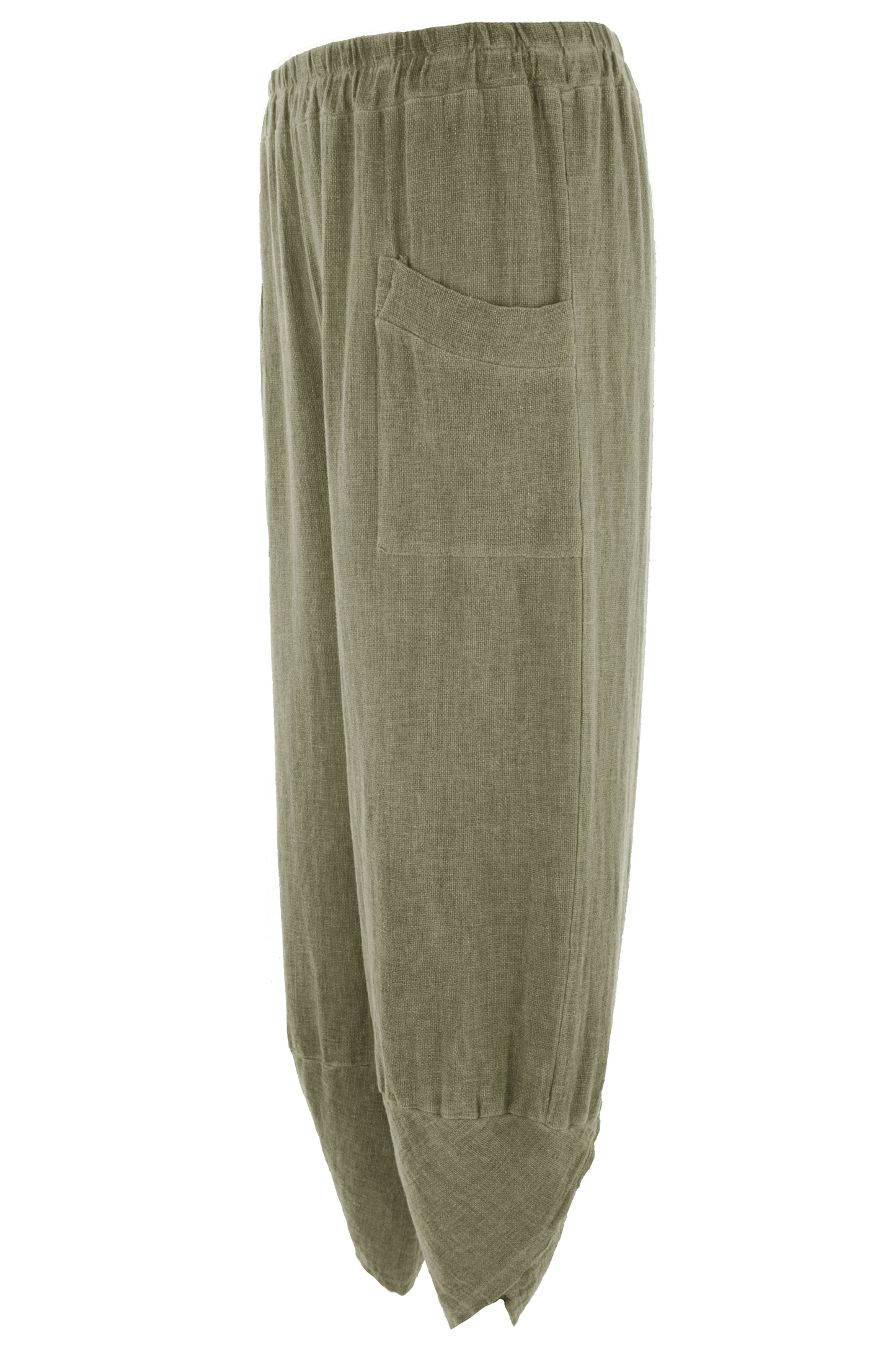 2 Pocket Barrel Leg Teabag Trouser