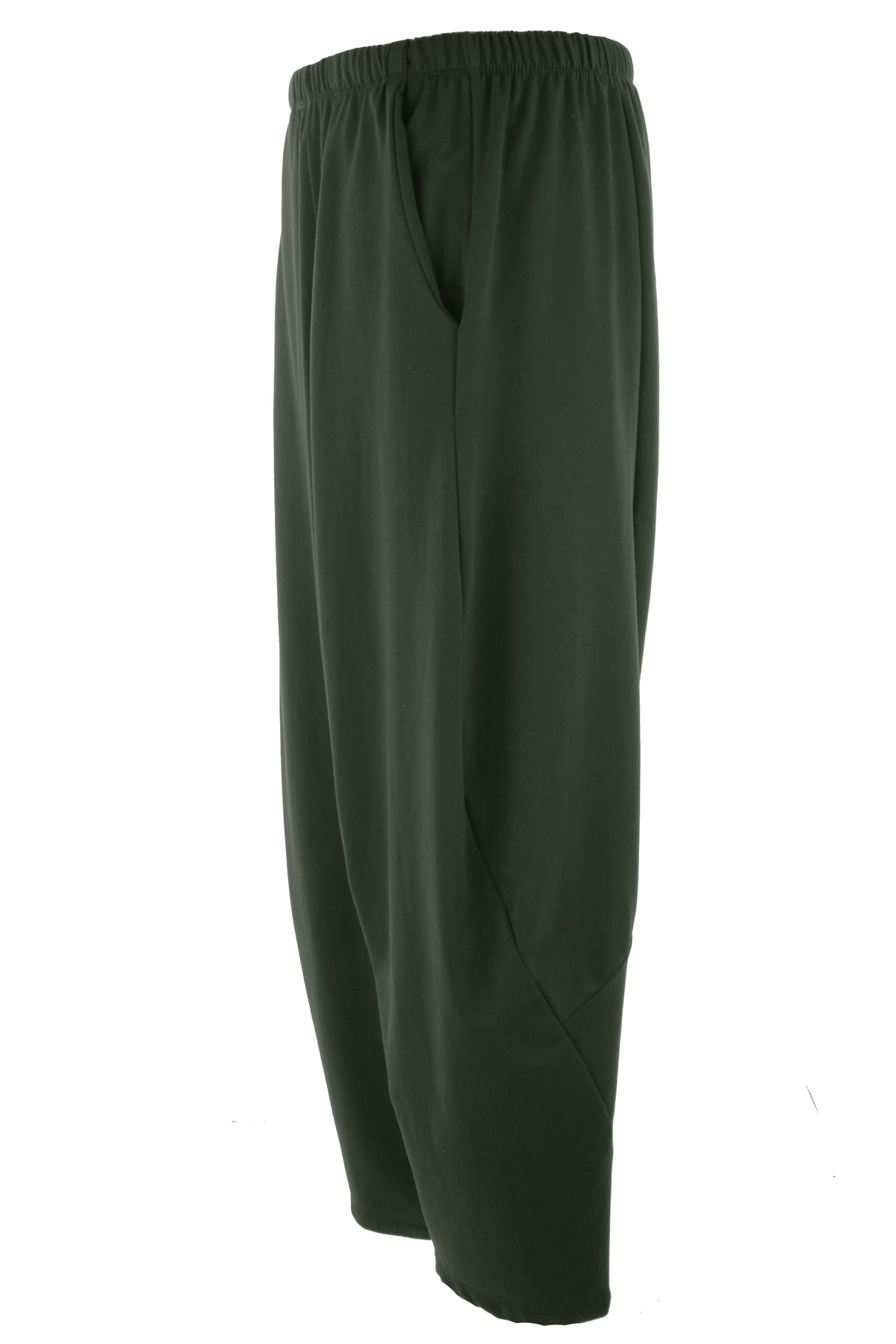 Barrel Leg Jersey Trouser