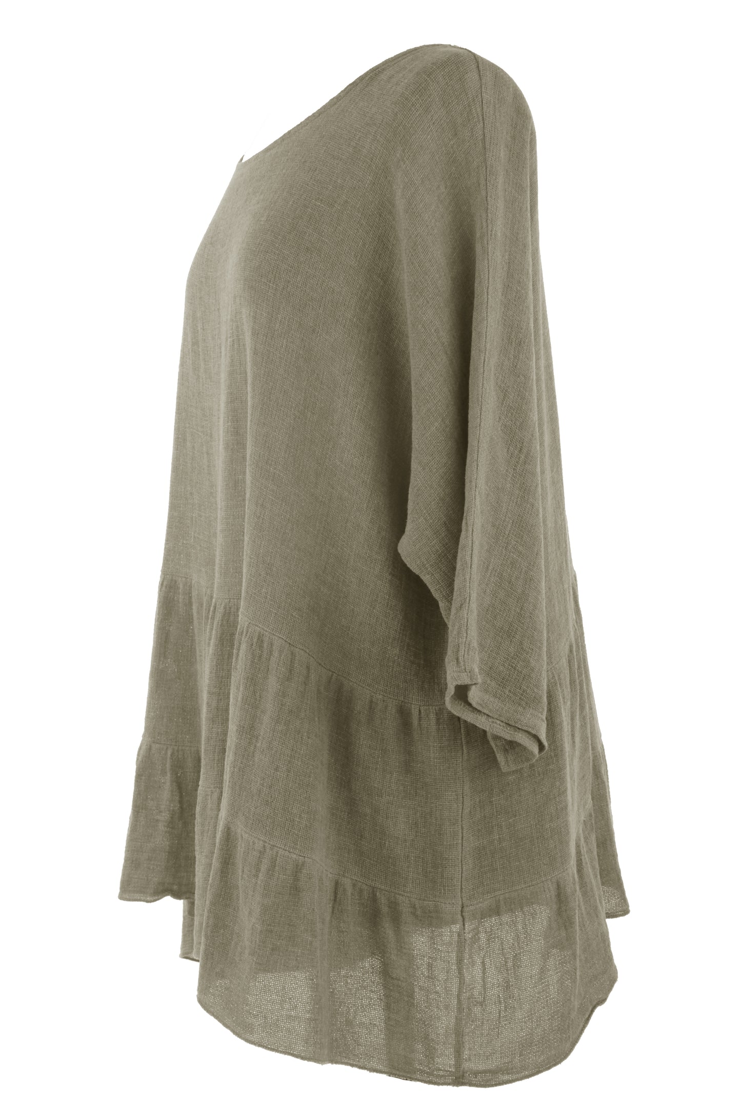 Tiered Teabag Linen Top