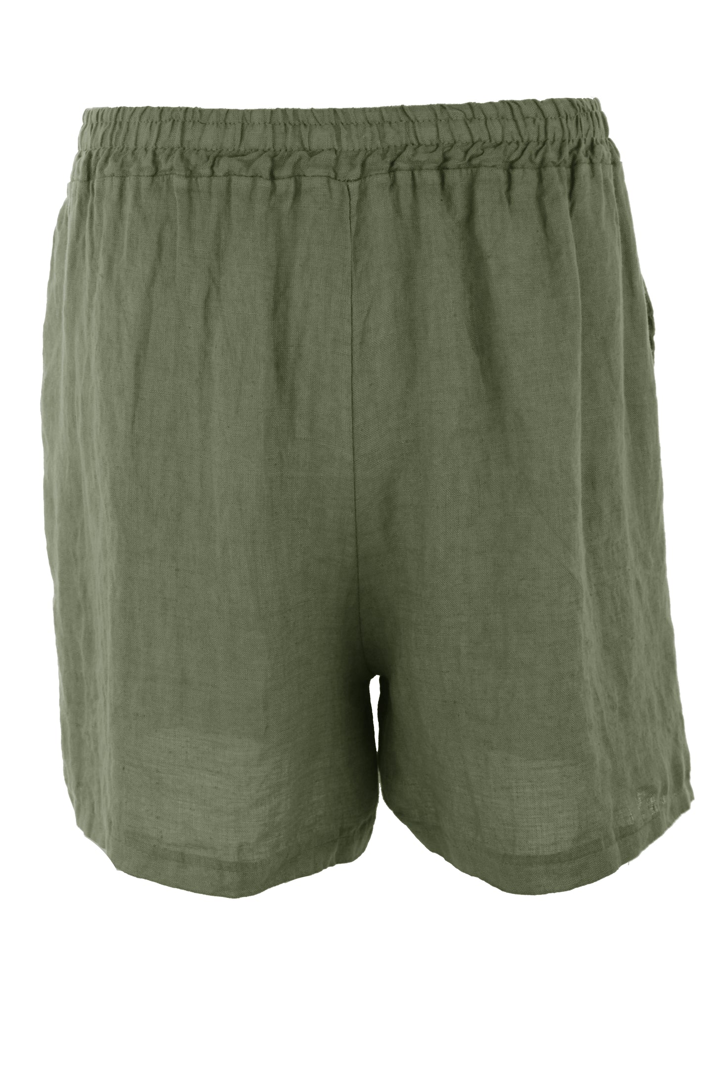 2 Pocket Linen Shorts