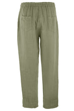 Load image into Gallery viewer, Tapered Linen Trouser
