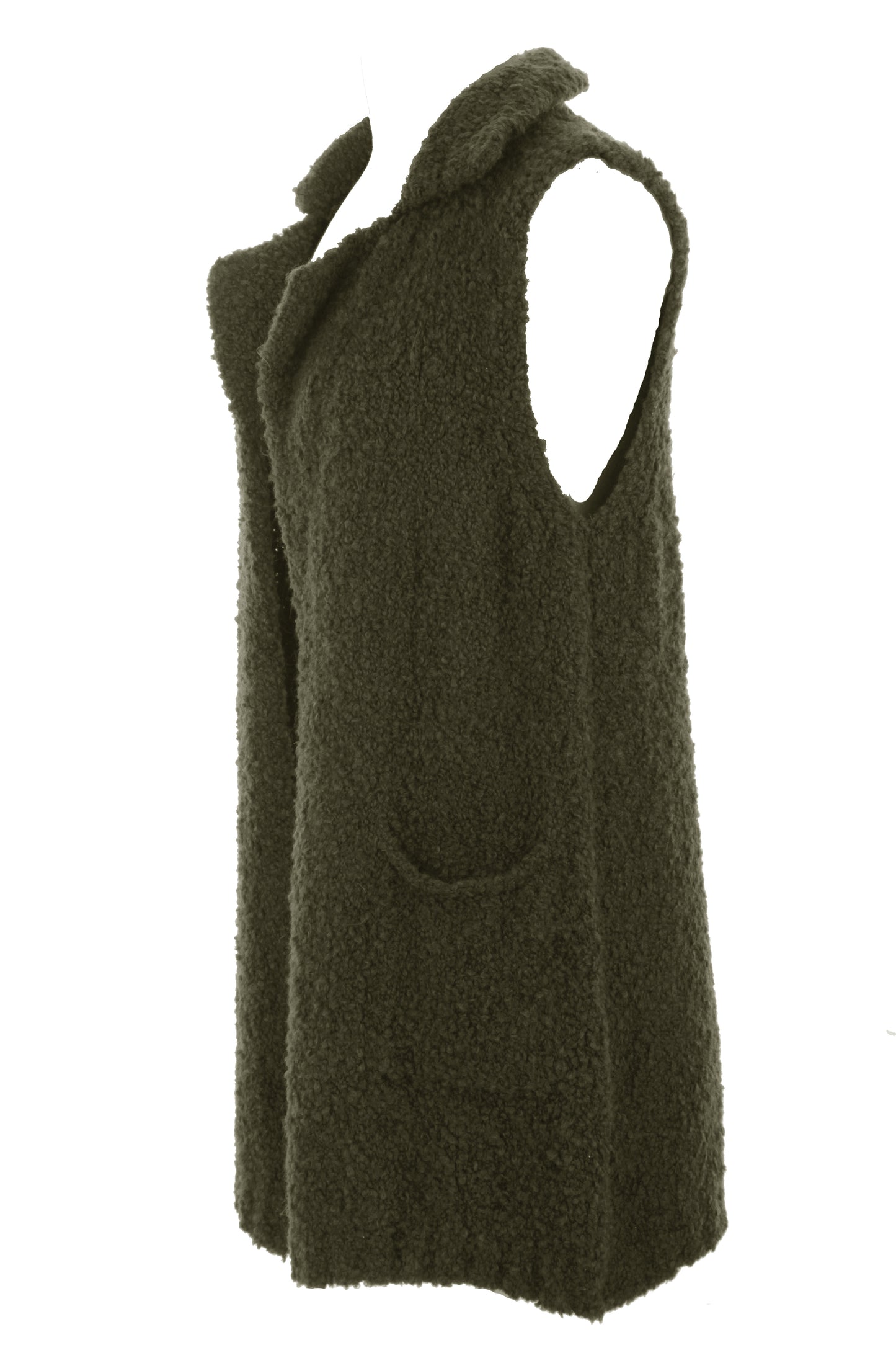 Alpaca Wool Boucle Gilet